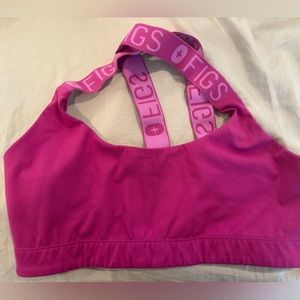 FIGS Pink Sports Bra